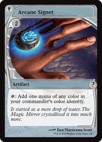 Arcane Signet (Future Sight) - Mystery Booster 2 - Magic: The Gathering card