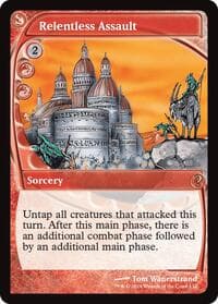 Relentless Assault (Future Sight) - Mystery Booster 2 - Magic: The Gathering card