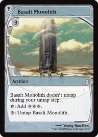 Basalt Monolith (Future Sight) - Mystery Booster 2 - Magic: The Gathering card
