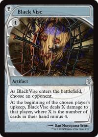 Black Vise (Future Sight) - Mystery Booster 2 - Magic: The Gathering card