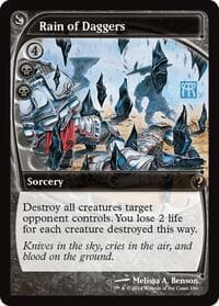 Rain of Daggers (Future Sight) - Mystery Booster 2 - Magic: The Gathering card