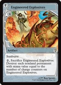 Engineered Explosives (Future Sight) - Mystery Booster 2 - Magic: The Gathering card