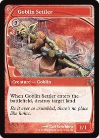 Goblin Settler (Future Sight) - Mystery Booster 2 - Magic: The Gathering card