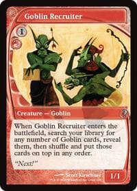 Goblin Recruiter (Future Sight) - Mystery Booster 2 - Magic: The Gathering card