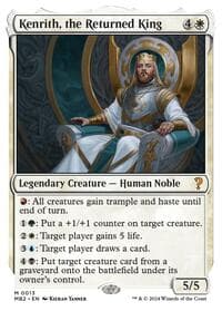 Kenrith, the Returned King (White Border) - Mystery Booster 2 - Magic: The Gathering card