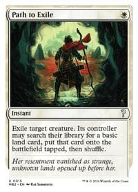 Path to Exile (White Border) - Mystery Booster 2 - Magic: The Gathering card