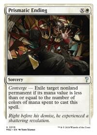 Prismatic Ending (White Border) - Mystery Booster 2 - Magic: The Gathering card