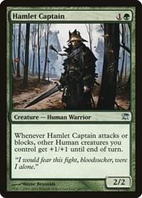 Hamlet Captain - Innistrad - Magic: The Gathering card
