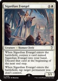 Sigardian Evangel - Mystery Booster 2 - Magic: The Gathering card
