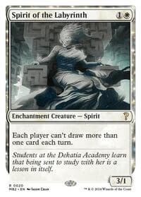 Spirit of the Labyrinth (White Border) - Mystery Booster 2 - Magic: The Gathering card