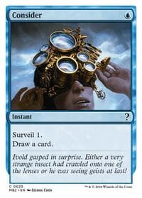 Consider (White Border) - Mystery Booster 2 - Magic: The Gathering card