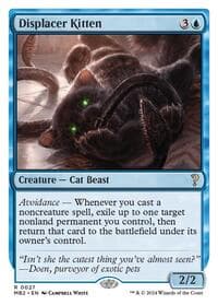 Displacer Kitten (White Border) - Mystery Booster 2 - Magic: The Gathering card