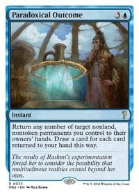 Paradoxical Outcome (White Border) - Mystery Booster 2 - Magic: The Gathering card