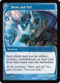 Show and Tell (Future Sight) - Mystery Booster 2 - Magic: The Gathering card