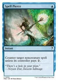 Spell Pierce (White Border) - Mystery Booster 2 - Magic: The Gathering card