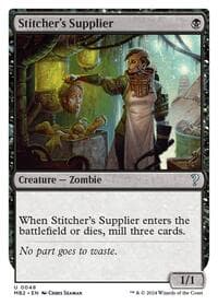 Stitcher's Supplier (White Border) - Mystery Booster 2 - Magic: The Gathering card