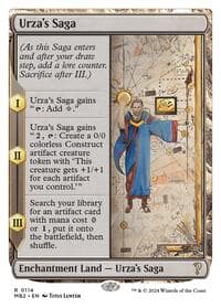 Urza's Saga (White Border) - Mystery Booster 2 - Magic: The Gathering card