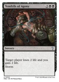 Tendrils of Agony (White Border) - Mystery Booster 2 - Magic: The Gathering card