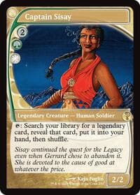 Captain Sisay (Future Sight) - Mystery Booster 2 - Magic: The Gathering card