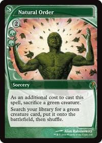 Natural Order (Future Sight) - Mystery Booster 2 - Magic: The Gathering card