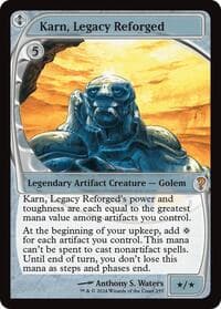 Karn, Legacy Reforged (Future Sight) - Mystery Booster 2 - Magic: The Gathering card