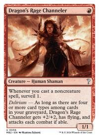 Dragon's Rage Channeler (White Border) - Mystery Booster 2 - Magic: The Gathering card