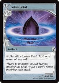 Lotus Petal (Future Sight) - Mystery Booster 2 - Magic: The Gathering card