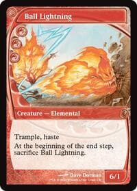 Ball Lightning (Future Sight) - Mystery Booster 2 - Magic: The Gathering card