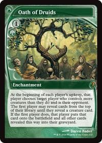 Oath of Druids (Future Sight) - Mystery Booster 2 - Magic: The Gathering card
