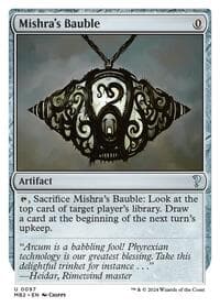 Mishra's Bauble (White Border) - Mystery Booster 2 - Magic: The Gathering card