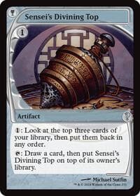 Sensei's Divining Top (Future Sight) - Mystery Booster 2 - Magic: The Gathering card