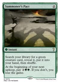 Summoner's Pact (White Border) - Mystery Booster 2 - Magic: The Gathering card