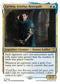 Lavinia, Azorius Renegade (White Border) - Mystery Booster 2 - Magic: The Gathering card
