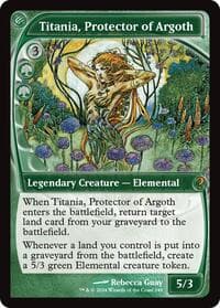 Titania, Protector of Argoth (Future Sight) - Mystery Booster 2 - Magic: The Gathering card
