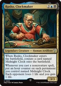 Rusko, Clockmaker - Mystery Booster 2 - Magic: The Gathering card