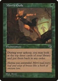 Mirri's Guile - Tempest - Magic: The Gathering card