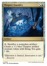 Thopter Foundry (White Border) - Mystery Booster 2 - Magic: The Gathering card