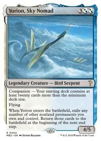 Yorion, Sky Nomad (White Border) - Mystery Booster 2 - Magic: The Gathering card