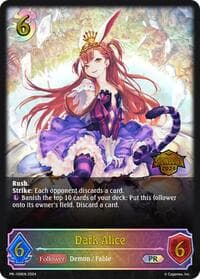 Dark Alice (Showdown 2024) - Shadowverse: Evolve Promo Cards - Shadowverse: Evolve card
