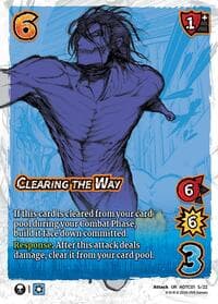Clearing the Way - Challenger Series: Attack on Titan: Battle for Humanity - UniVersus card
