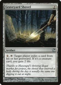 Graveyard Shovel - Innistrad - Magic: The Gathering card