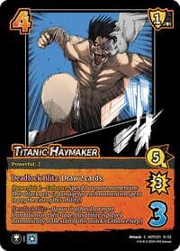 Titanic Haymaker - Challenger Series: Attack on Titan: Battle for Humanity - UniVersus card