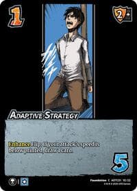 Adaptive Strategy - Challenger Series: Attack on Titan: Battle for Humanity - UniVersus card