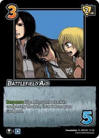 Battlefield Aid - Challenger Series: Attack on Titan: Battle for Humanity - UniVersus card