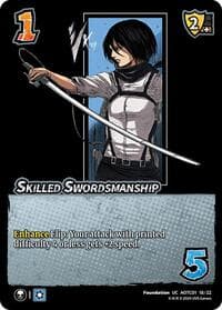 Skilled Swordsmanship - Challenger Series: Attack on Titan: Battle for Humanity - UniVersus card
