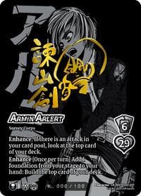 Armin Arlert (Serial Numbered) - Attack on Titan: Battle for Humanity - UniVersus card
