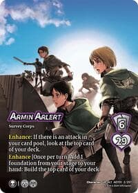 Armin Arlert (Alternate Art) - Attack on Titan: Battle for Humanity - UniVersus card