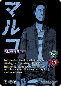 Marco Bott - Attack on Titan: Battle for Humanity - UniVersus card