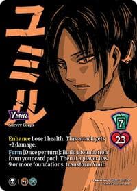Ymir // Ymir, Jaw Titan - Attack on Titan: Battle for Humanity - UniVersus card