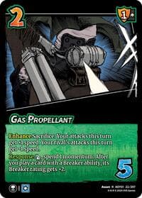 Gas Propellant - Attack on Titan: Battle for Humanity - UniVersus card